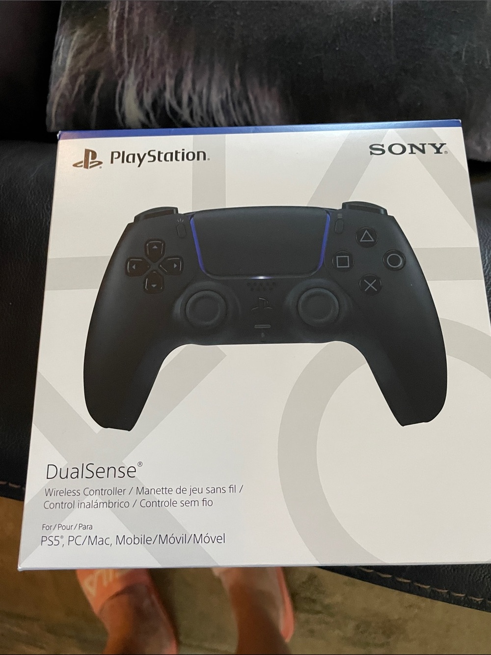 Sony DualSense Wireless Controller - Black with Blue Accent